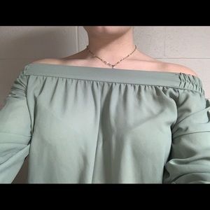 off the shoulder top